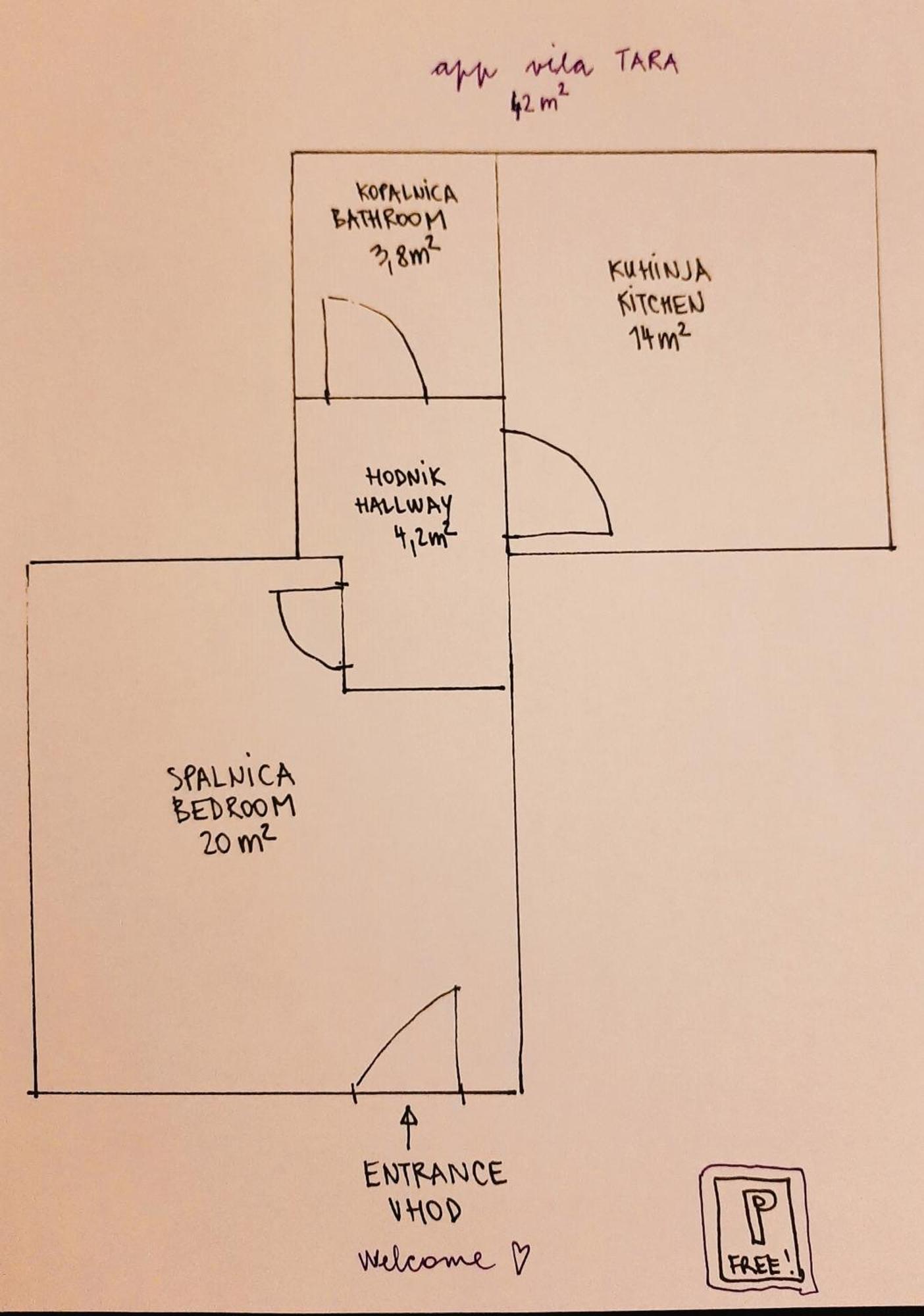 Prebold Apartma Vila Tara מראה חיצוני תמונה